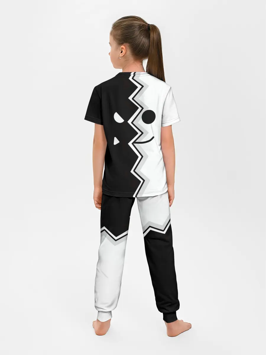 Детская пижама с брюками / Geometry Dash