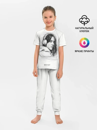 Детская пижама с брюками / Billie Eilish