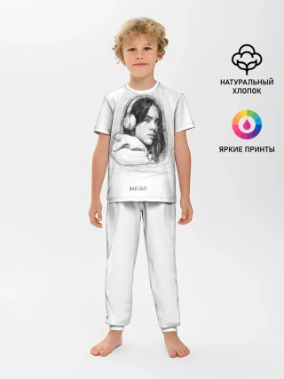 Детская пижама с брюками / Billie Eilish
