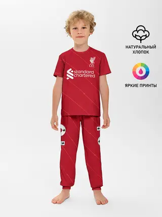 Детская пижама с брюками / Мане Ливерпуль форма 2021/2022
