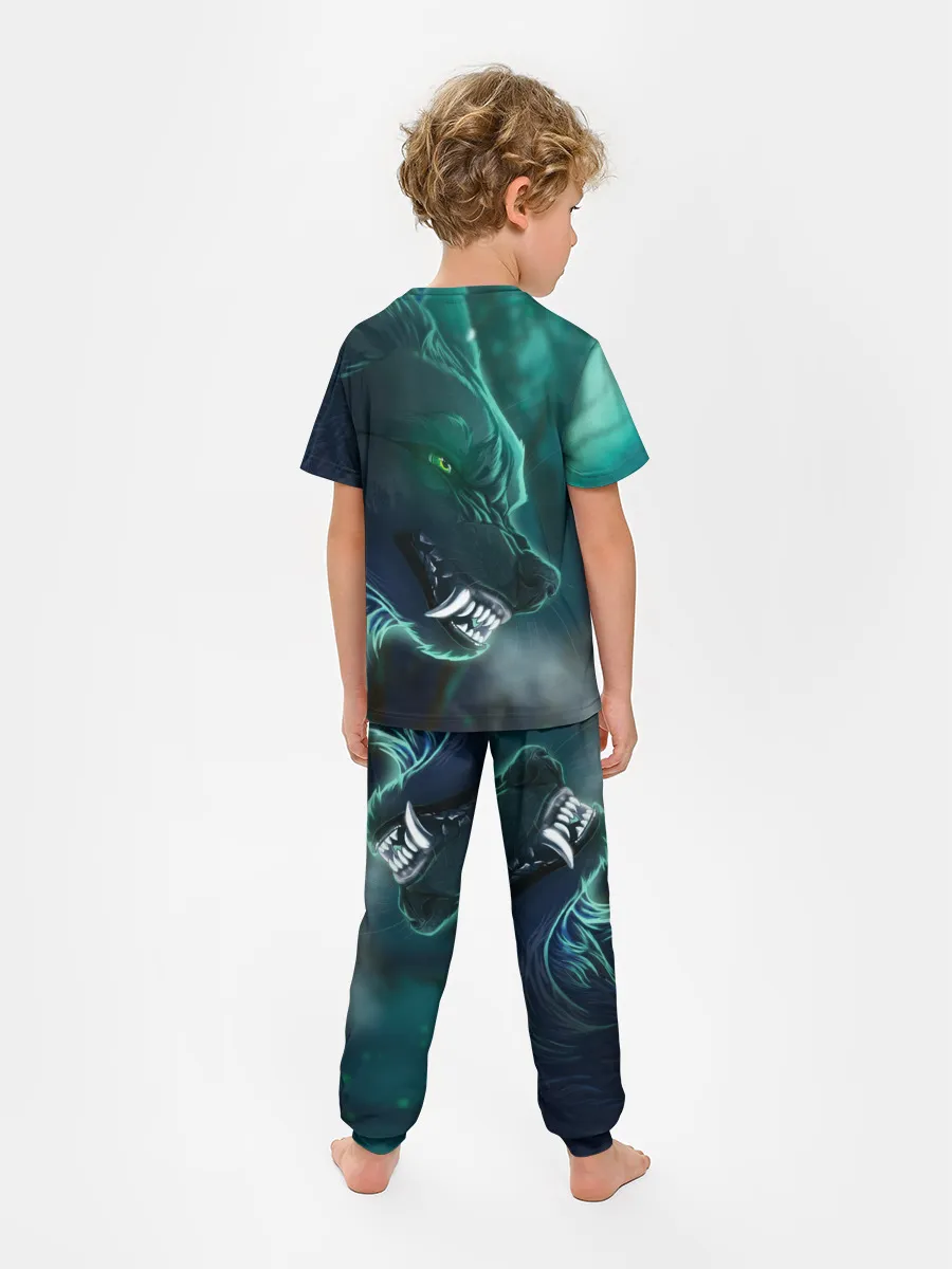 Детская пижама с брюками / ВОЛЧИЙ ОСКАЛ
