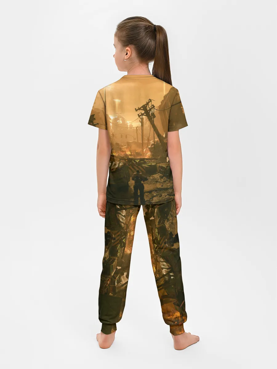 Детская пижама с брюками / GEARS OF WAR | ШЕСТЕРЕНКИ
