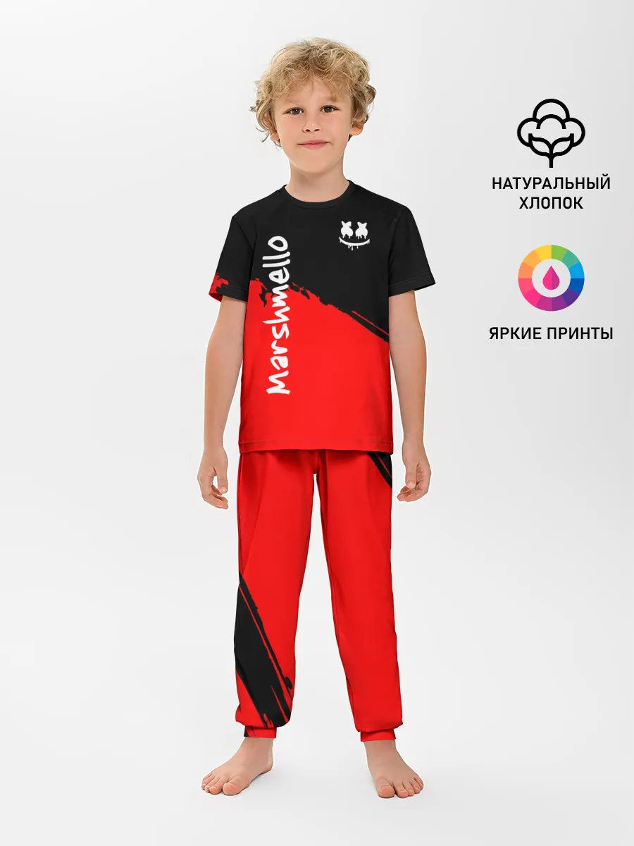 Детская пижама с брюками / Marshmello