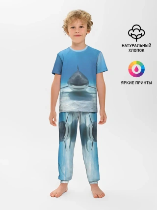 Детская пижама с брюками / Анфас