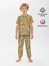 Детская пижама с брюками / Смайлики