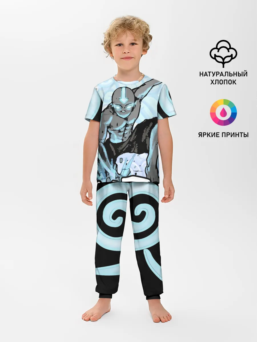 Детская пижама с брюками / Аватар Легенда об Аанге