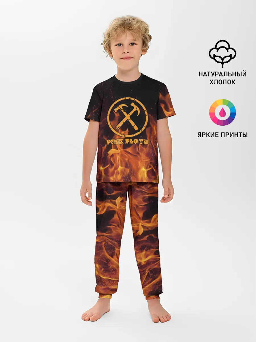 Детская пижама с брюками / Pink Floyd
