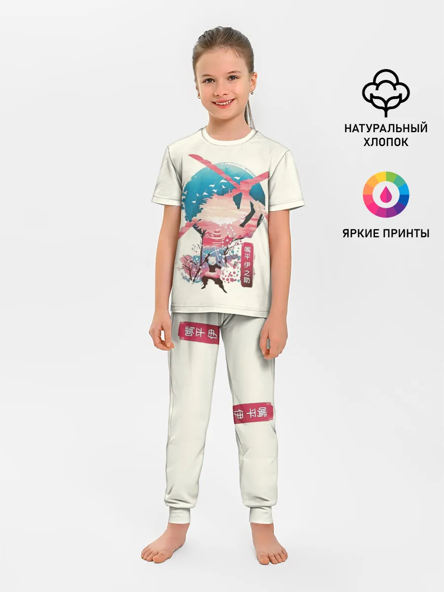 Детская пижама с брюками / Demon Slayer