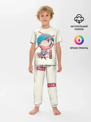 Детская пижама с брюками / Demon Slayer