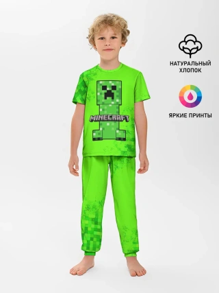 Детская пижама с брюками / MINECRAFT