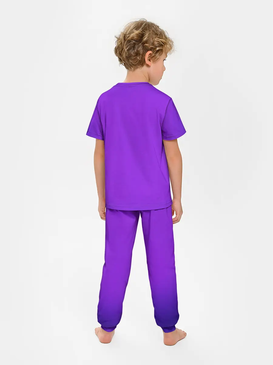 Детская пижама с брюками / ROBLOX NEON LOGO | РОБЛОКС