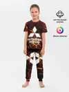 Детская пижама с брюками / 3D плиты с подсветкой | Митсубиси