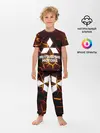 Детская пижама с брюками / 3D плиты с подсветкой | Митсубиси