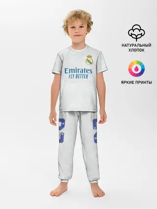 Детская пижама с брюками / Винисиус Реал Мадрид 2021/2022