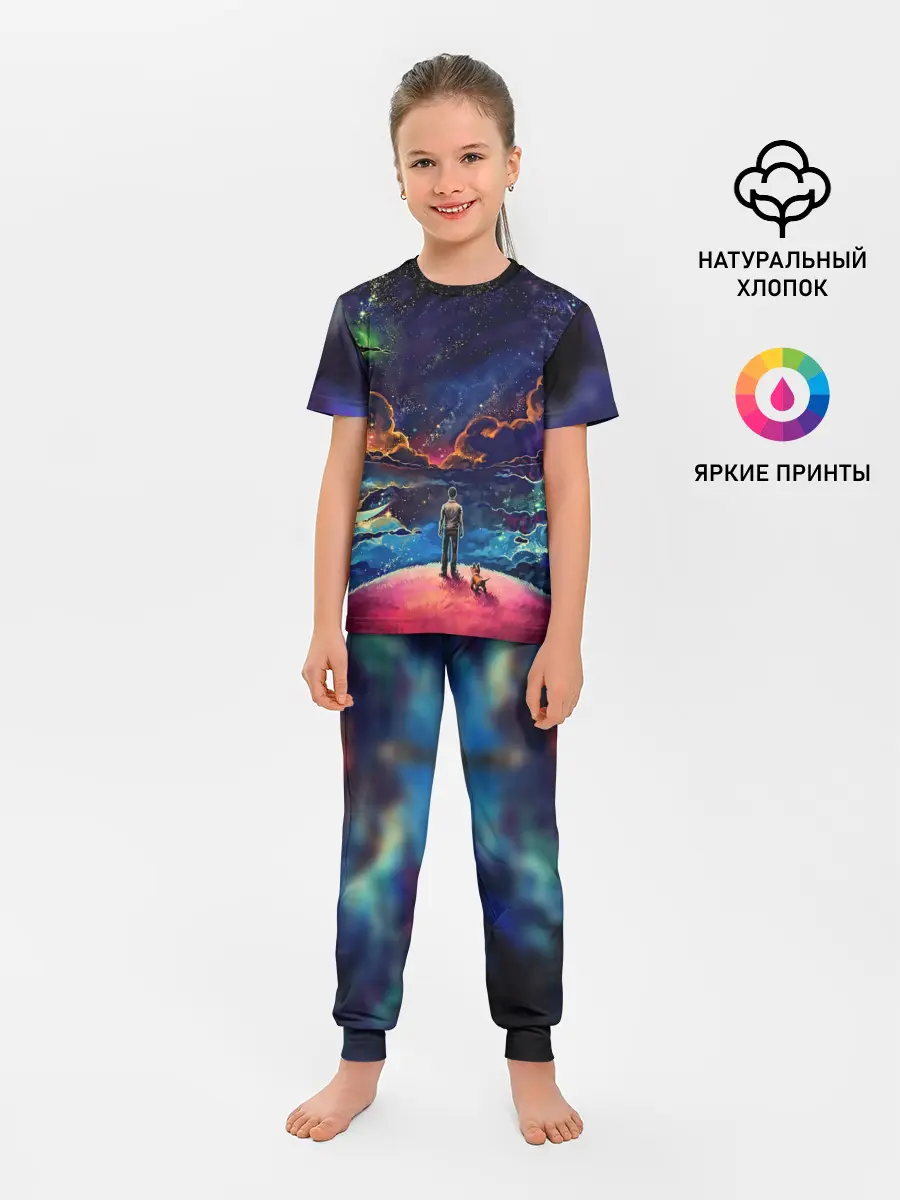 Детская пижама с брюками / Арт