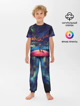 Детская пижама с брюками / Арт