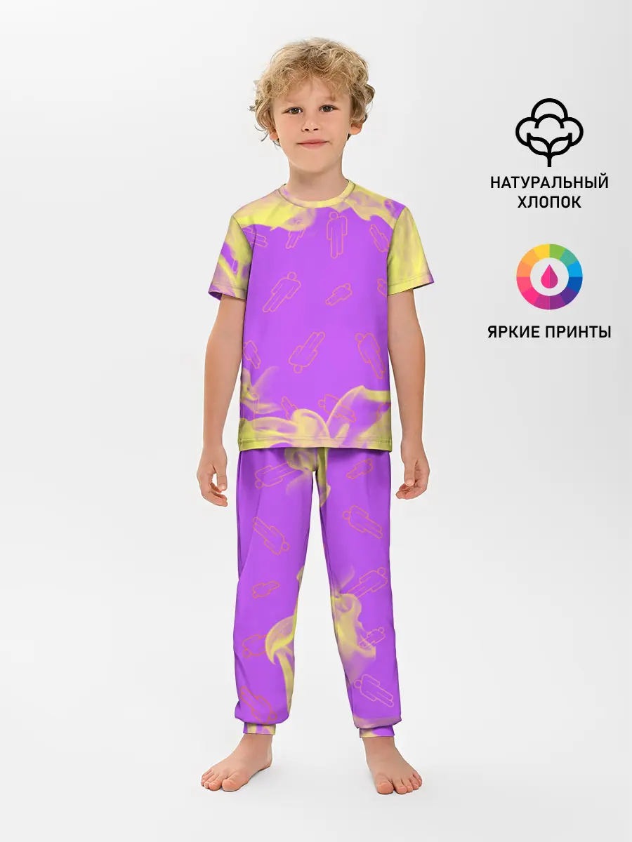 Детская пижама с брюками / BILLIE EILISH / БИЛЛИ АЙЛИШ