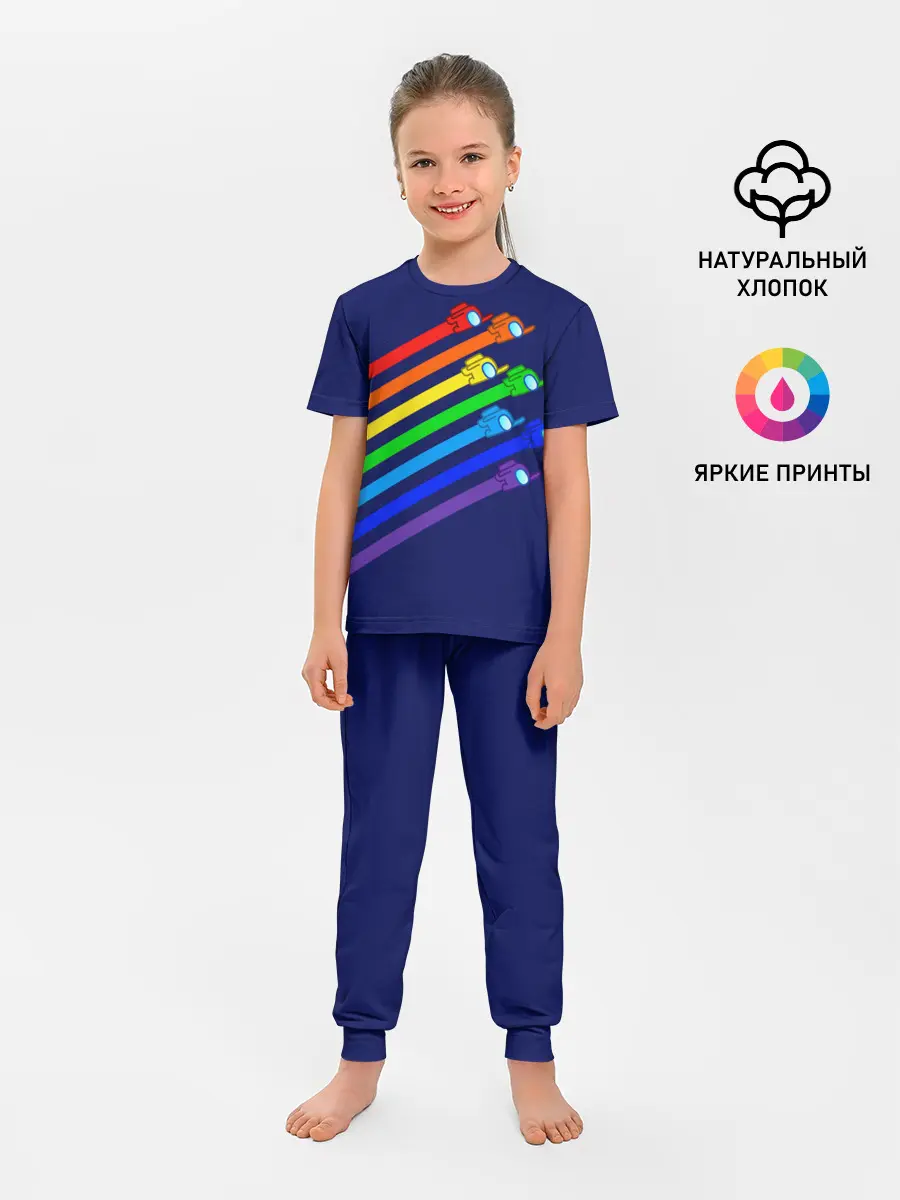 Детская пижама с брюками / Among Us