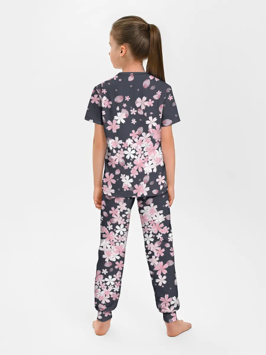 Детская пижама с брюками / Сакура