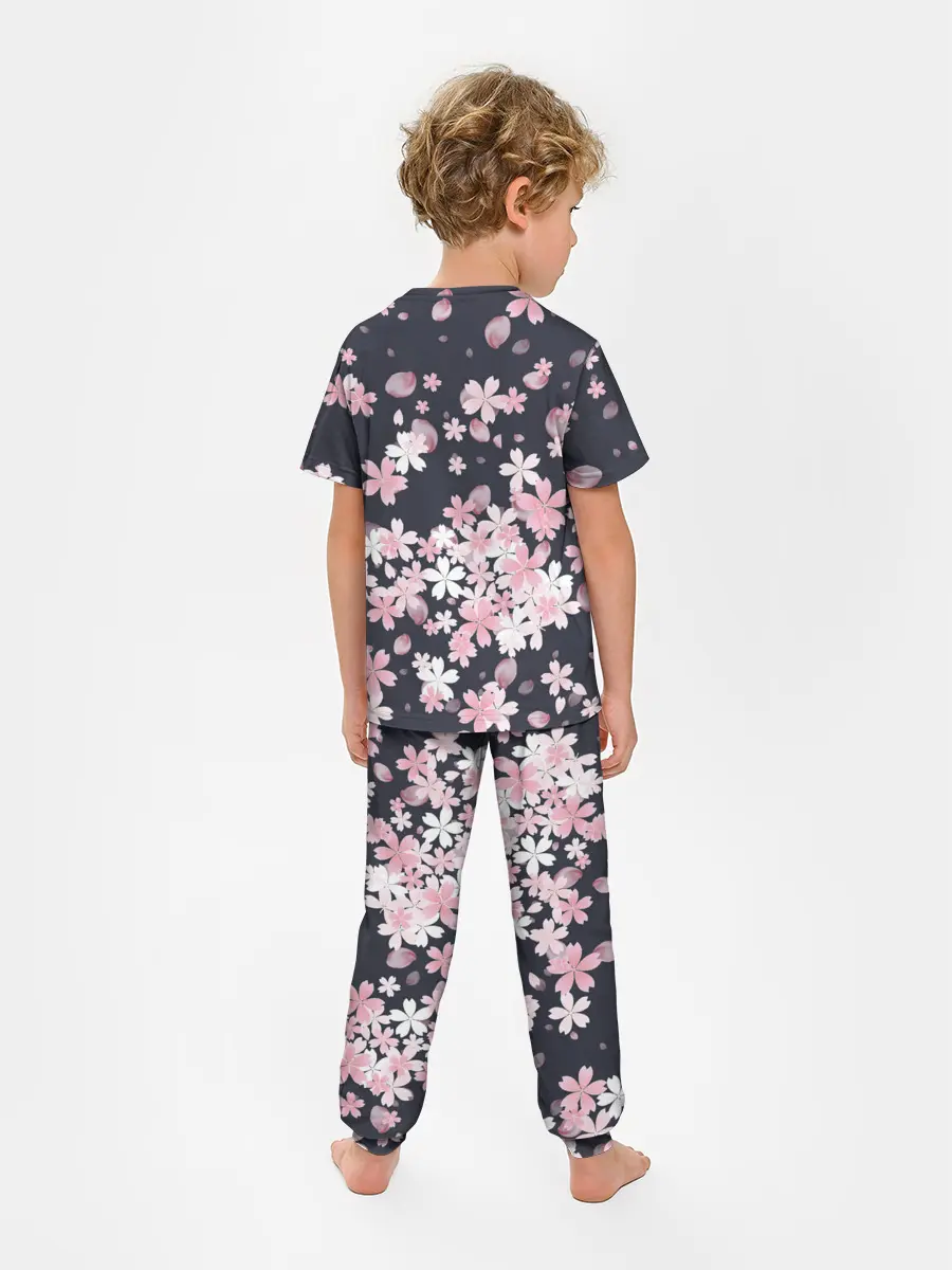 Детская пижама с брюками / Сакура