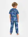 Детская пижама с брюками / Абстракция - акварельный узор