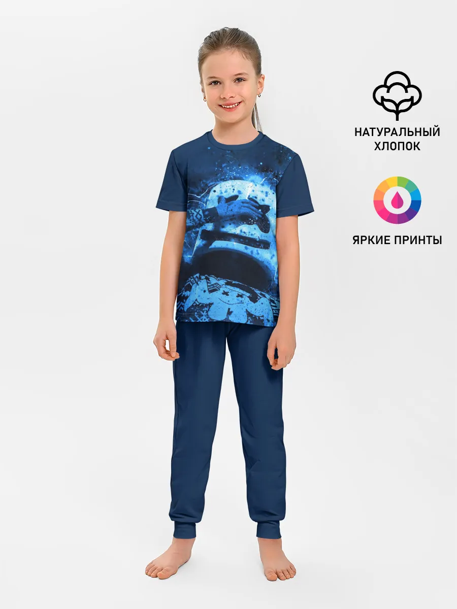 Детская пижама с брюками / Marshmello