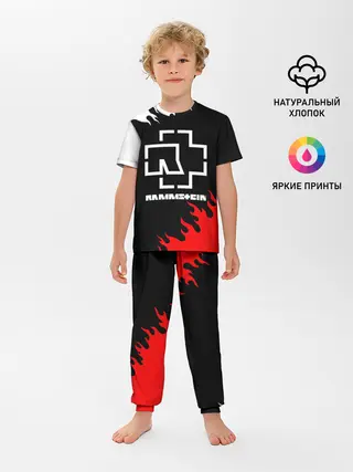 Детская пижама с брюками / RAMMSTEIN | РАМШТАЙН