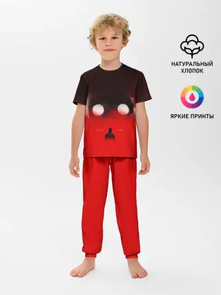 Детская пижама с брюками / Хаски Крот