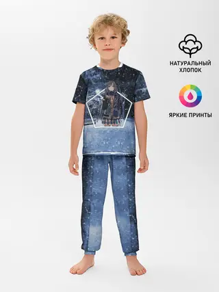 Детская пижама с брюками / Snow Bunny Girl