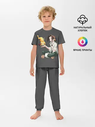 Детская пижама с брюками / Веслый Йо