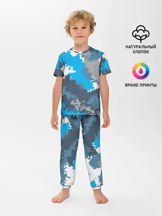 Детская пижама с брюками / Камуфляж
