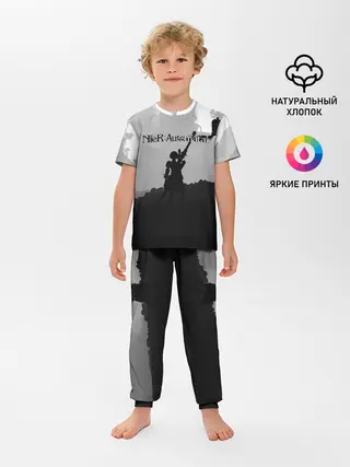Детская пижама с брюками / Nier Automata
