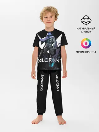 Детская пижама с брюками / VALORANT OMEN