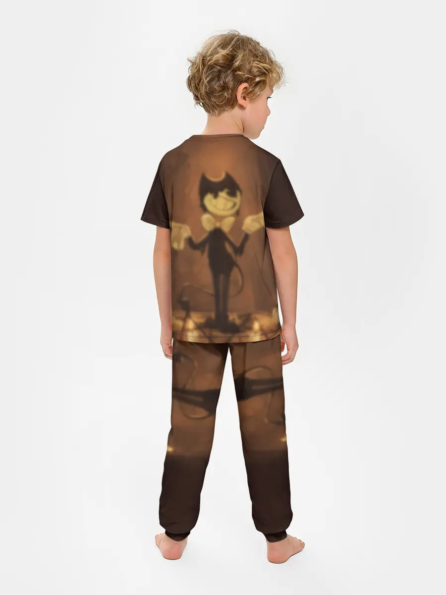 Детская пижама с брюками / Bendy and the ink machine