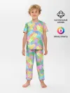 Детская пижама с брюками / Цветные пластыри