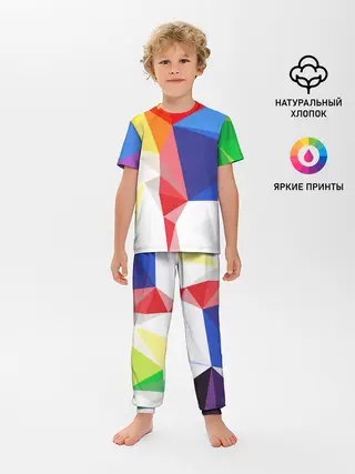 Детская пижама с брюками / BACKGROUND COLOR