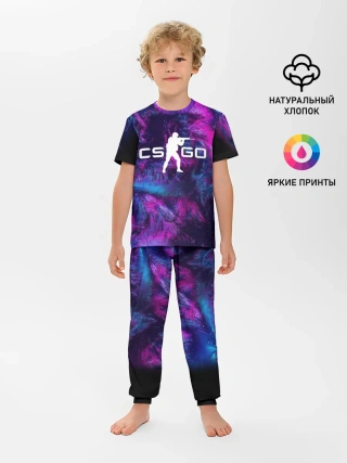 Детская пижама с брюками / CS GO HYPER BEAST LANDSCAPE