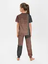 Детская пижама с брюками / Текстура Кожи