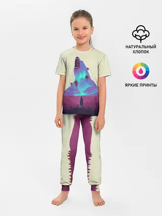 Детская пижама с брюками / Armored bear