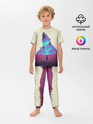 Детская пижама с брюками / Armored bear