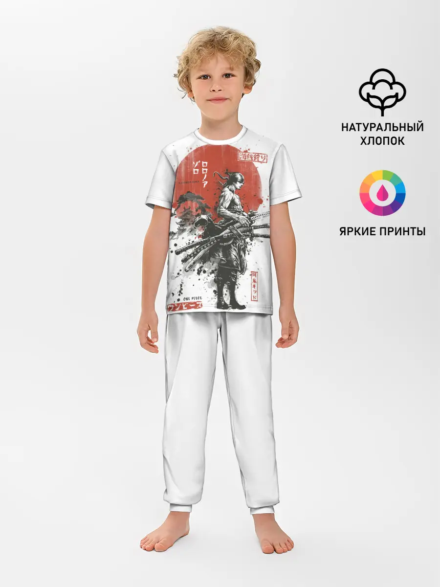 Детская пижама с брюками / ONE PIECE ZORO Roronoa SAMURAI