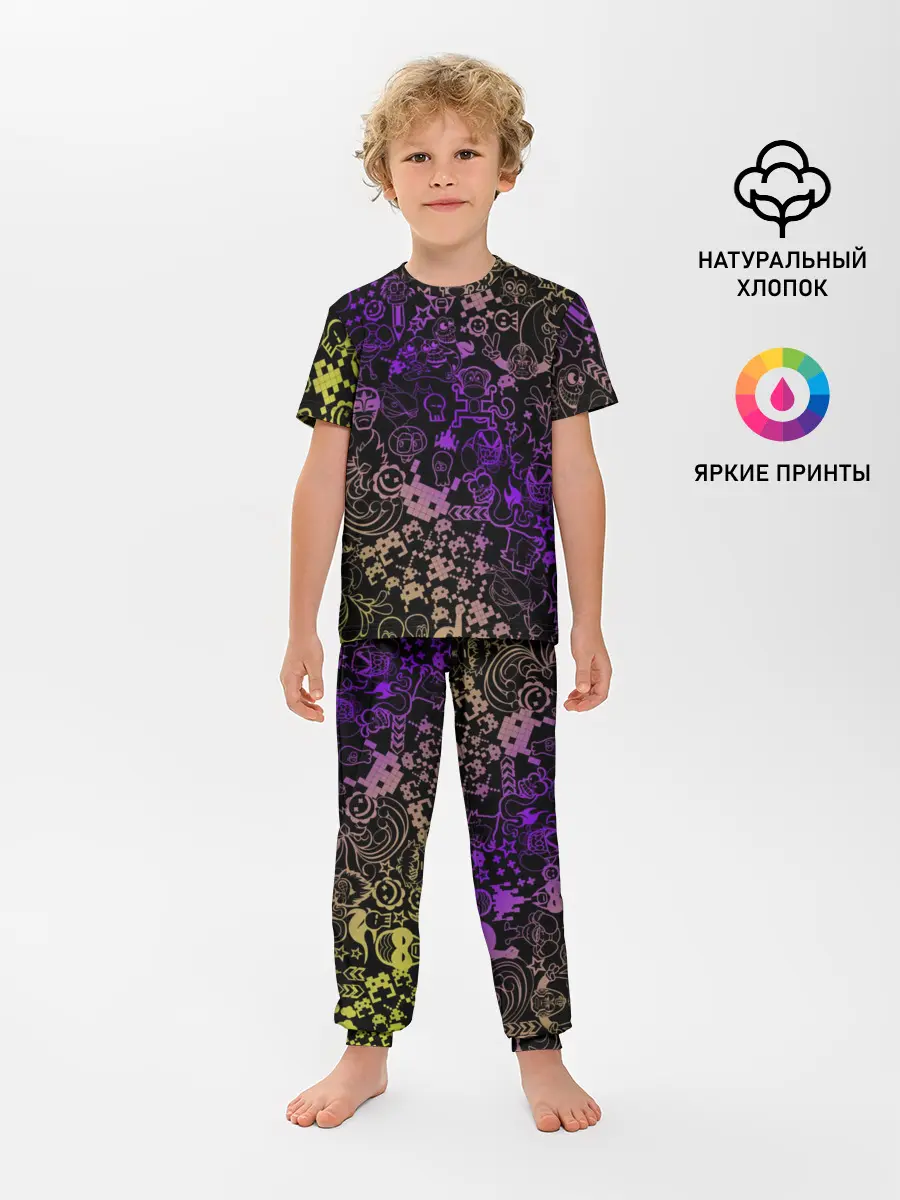 Детская пижама с брюками / Игры