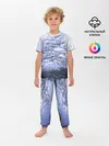 Детская пижама с брюками / Косяк рыбы