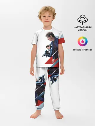 Детская пижама с брюками / Mission: Impossible Art