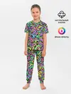 Детская пижама с брюками / Психоделические щупальца
