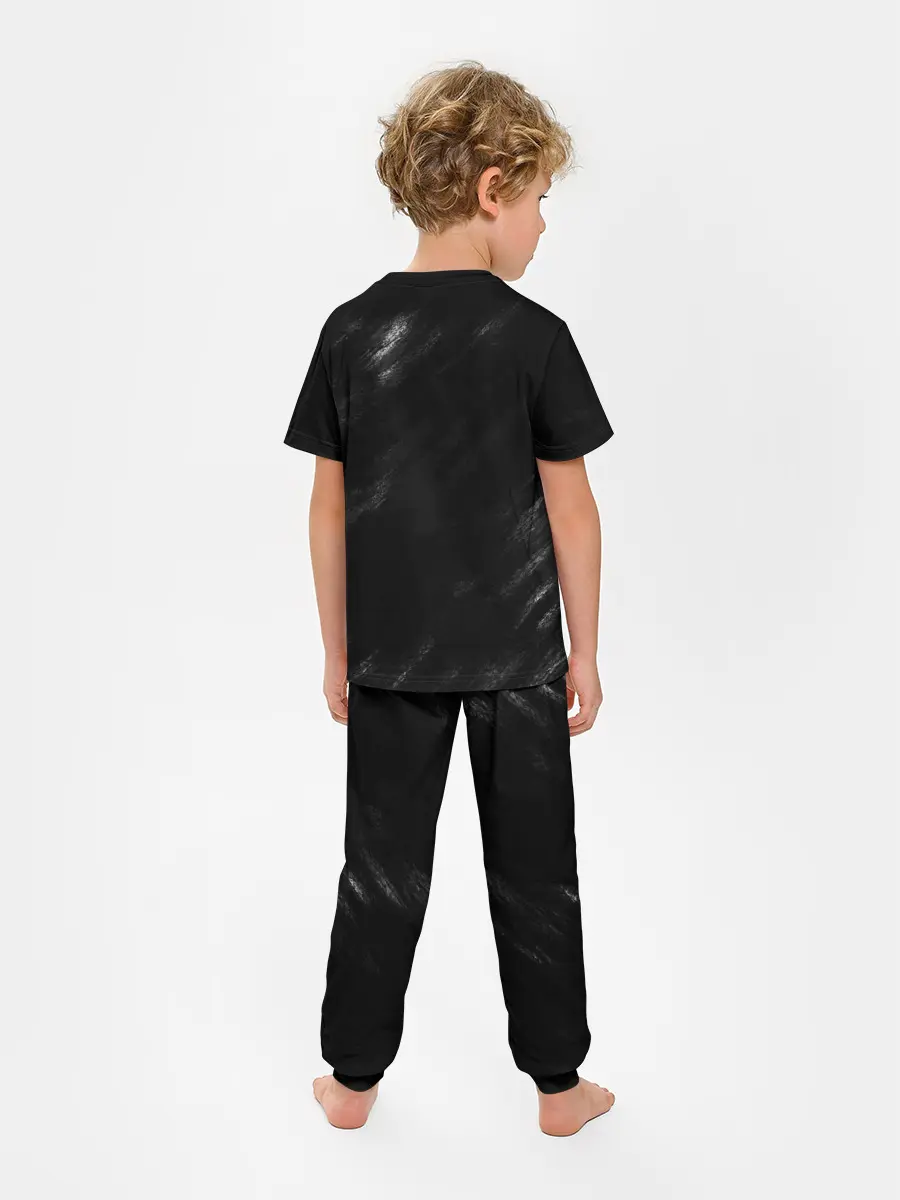 Детская пижама с брюками / Малина очерк Helltaker