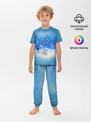 Детская пижама с брюками / Go Dive