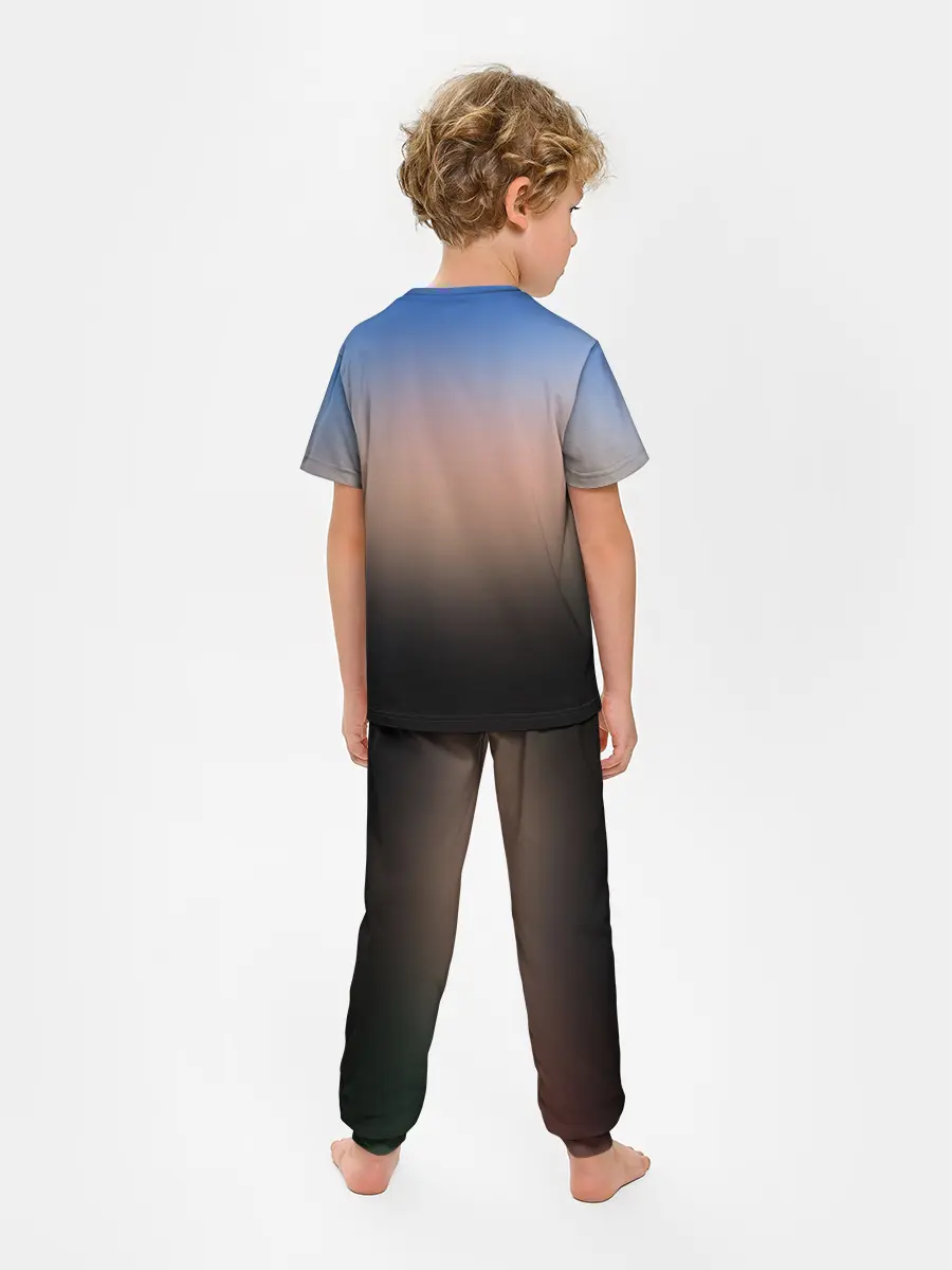 Детская пижама с брюками / Red