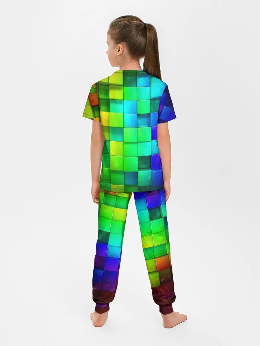 Детская пижама с брюками / Minecraft / Майнкрафт
