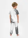 Детская пижама с брюками / БЕРСЕРК logo ч/б
